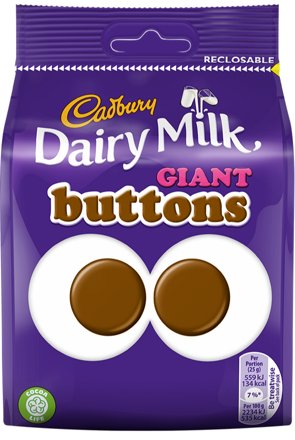 Cadbury Giant Buttons UK - 4.19 oz