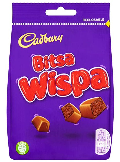 Cadbury Bitsa Wispa Pouch UK - 3.35 oz