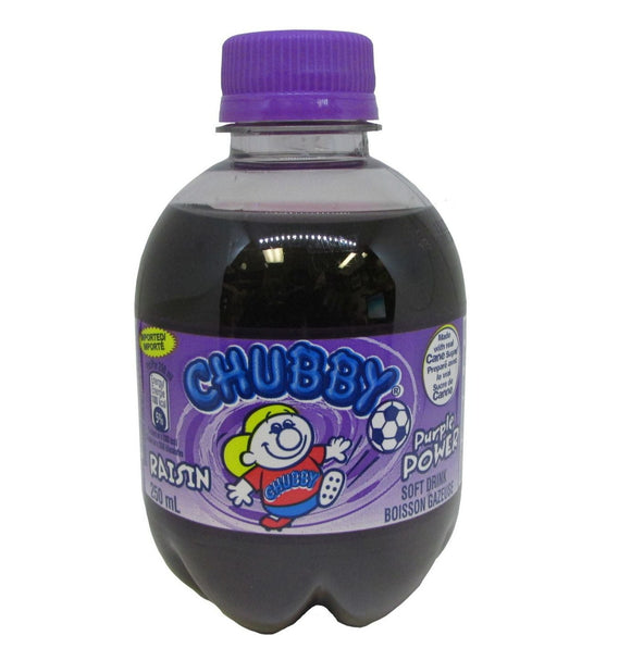 Chubby - Purple Power Soda Bottle (250 ml)