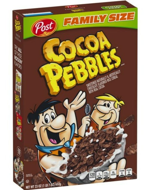 Cocoa Pebbles Cereal - Family Size - 23 oz