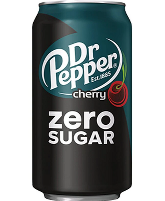 Dr. Pepper Cherry Zero Sugar Can (355 ml)