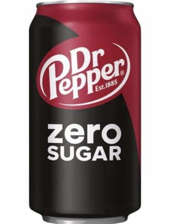 Dr. Pepper - Zero Sugar - 355 ml