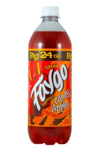 Faygo Candy Apple Soda Bottle - 710 ml