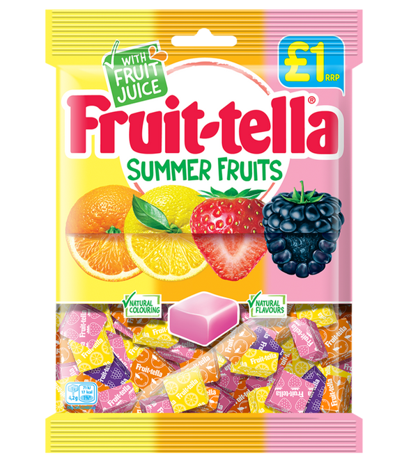 Fruit-Tella Summer Fruits - 135 g