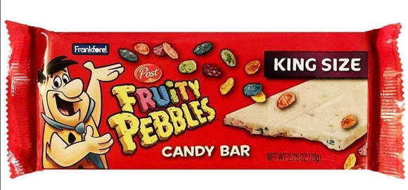 Fruity Pebbles White Chocolate Bar - King Size - 2.75 oz