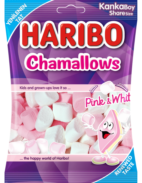 Haribo Chamallows Pink & White UK - 160 g