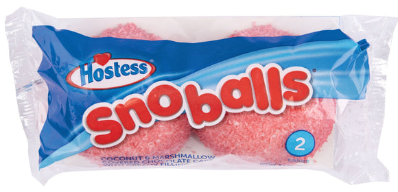 Hostess Snoballs - Coconut Marshmallow - 2 Pack - 3.5 oz