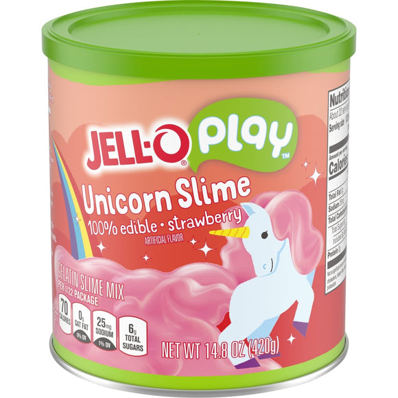 Jello Play - Unicorn Slime Strawberry - 14.8 oz