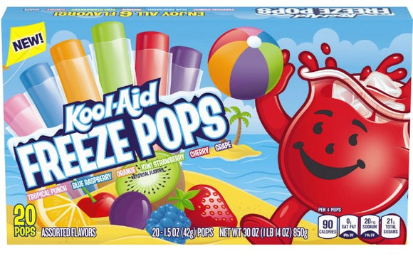 Kool-Aid Freeze Pops - 20 ct - 30 oz