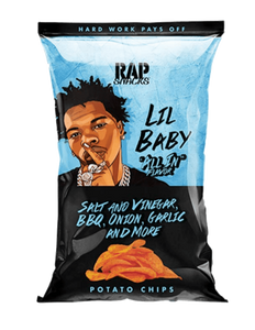 Rap Snacks - Lil Baby All In Flavor Chips - 2.5 oz