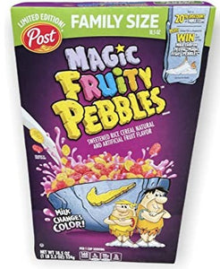 Magic Fruity Pebbles Nike - Family Size - 18.5 oz (BB Jan 2023)