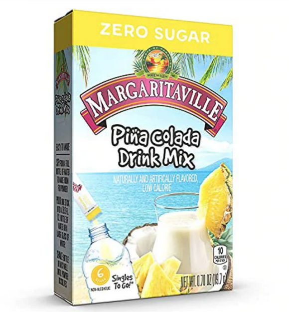 Margaritaville Zero Sugar Singles To Go - Pina Colada