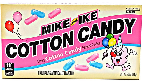 Mike and Ike - Cotton Candy Theatre Box - 5 oz