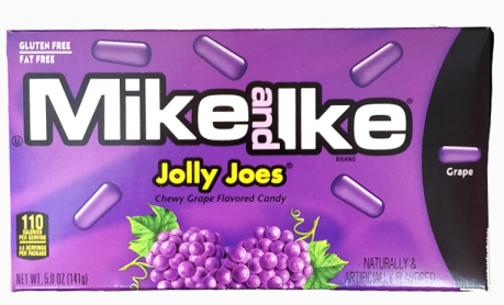 Mike and Ike - Jolly Joes Grape Theatre Box - 5 oz