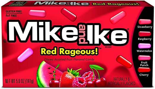 Mike and Ike - Red Rageous Theatre Box - 5 oz