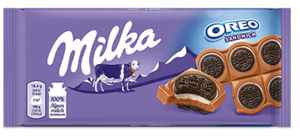 Milka Oreo Sandwich Milk Chocolate Bar - 92g