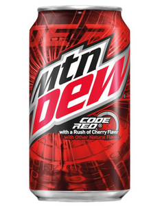 Mountain Dew Code Red Can (355 ml)