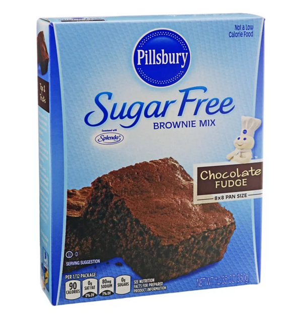 Pillsbury Sugar Free Brownie Mix - Chocolate Fudge - 16 oz