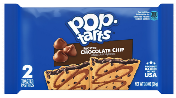Pop Tarts - Frosted Chocolate Chip - 2 Pack