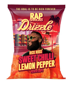 Rap Snacks - Rick Ross Sweet Chili Lemon Pepper Chips - 2.5 oz
