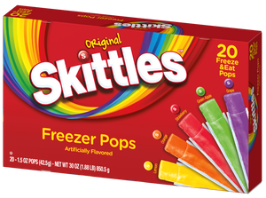 Skittles Freezer Pops - 20 ct - 30 oz