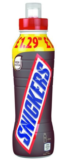 Snickers Milk Drink UK - 350 ml (BB June 2022)