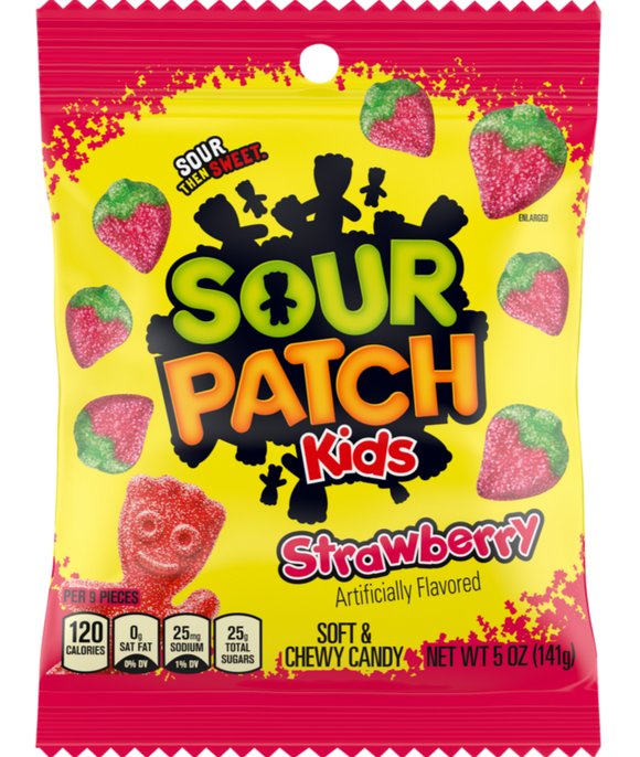 Sour Patch Kids - Strawberry - 5 oz