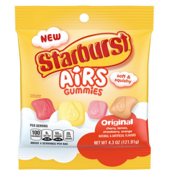 Starburst Airs Gummies Original - 4.3 oz