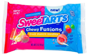 Sweetarts Chewy Fusions - Fruit Punch Medley - 3 oz