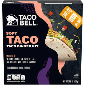 Taco Bell Soft Taco Dinner Kit