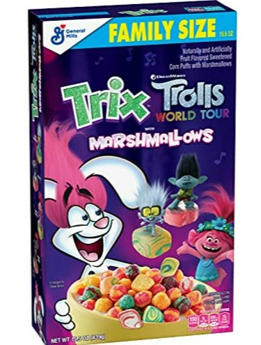 Trix Trolls World Tour Marshmallows - Family Size - 16 oz