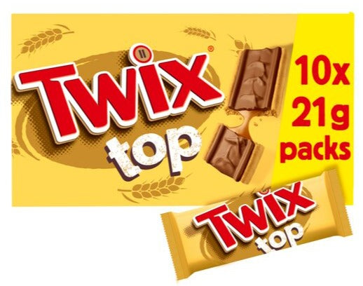 Twix Top Chocolate Biscuits UK - 210 g