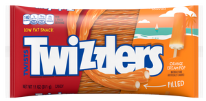 Twizzlers - Orange Cream Pop Twists - 11 oz