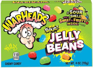 WarHeads - Sour Jelly Beans - 4 oz