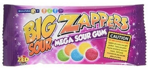 Zed Candy Big Sour Zappers Gum UK - 21 g