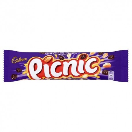 Cadbury Picnic Chocolate Bar UK