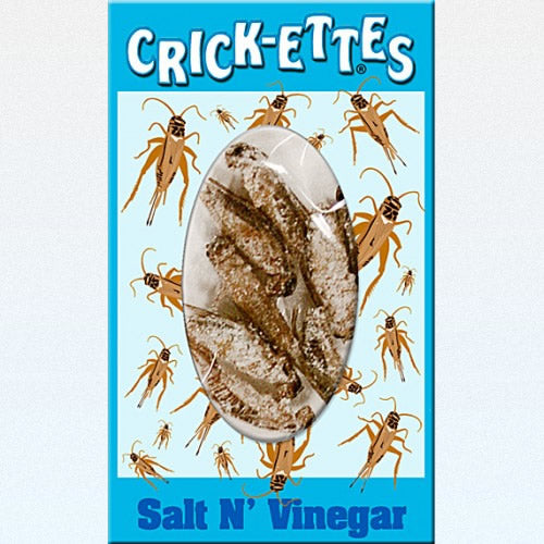 Hotlix Crickettes Seasoned Snax - Salt N' Vinegar - 19 g