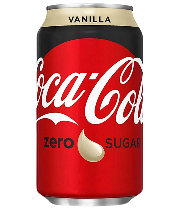 Coca Cola Vanilla Zero Sugar Can (355 ml)